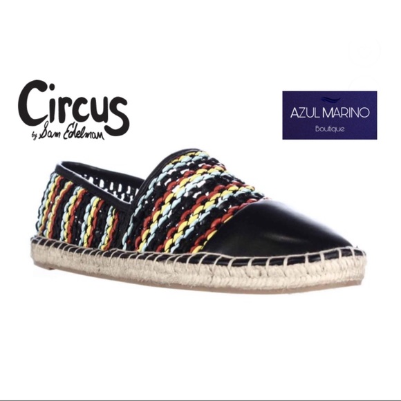Circus by Sam Edelman — Lena Multi-color black weave flats •Zapatos/alpargatas• - Picture 4 of 12